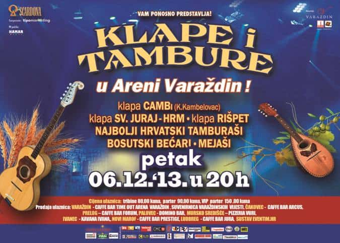 varazdin klapeitambure plakat